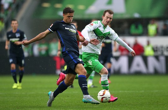 包含柏林赫塔再次挑战沃尔夫斯堡，值得期待胜负的词条